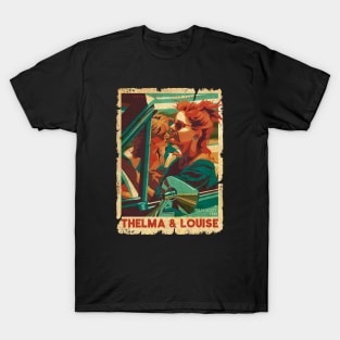 THELMA AND LOUISE A RIDLEY SCOTT FILM COVER T-Shirt